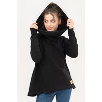 KOKOworld Hoodie Hug Me aus Bio-Baumwolle mit Rollkragen-Kapuze