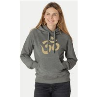 Peaces.bio - handbedruckte Biomode Bio-Damen-Kapuzensweater Om