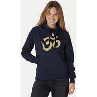 Peaces.bio - handbedruckte Biomode Bio-Damen-Kapuzensweater Om