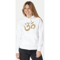 Peaces.bio - handbedruckte Biomode Bio-Damen-Kapuzensweater Om