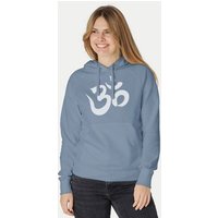 Peaces.bio - handbedruckte Biomode Bio-Damen-Kapuzensweater Om
