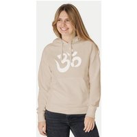 Peaces.bio - handbedruckte Biomode Bio-Damen-Kapuzensweater Om