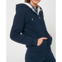 YTWOO Sherpa Hoodie, Unisex, Zip-through, nachhaltig, Bio-Baumwolle