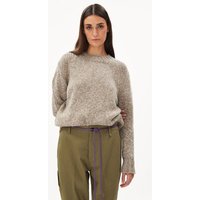 ARMEDANGELS AMALIAA LEOPARD - Damen Strick Pullover Relaxed Fit aus Bio-Woll Mix