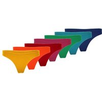 Frija Omina 7er Set Bio-String Pur uni