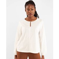 Alma & Lovis Feminines Blusenshirt aus Bio-Baumwolle | Raglan Blouse
