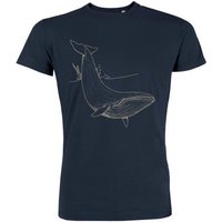 roots of compassion Wal T-Shirt bio & fair & vegan - gerader Schnitt - Tiere, Natur, Meer, Ocean, Beach