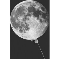 Photocircle Wandbild / Kunstdruck / Poster / Leinwand - Moon Balloon