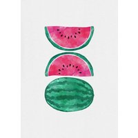 Photocircle Wandbild / Kunstdruck / Poster / Leinwand - Watermelons