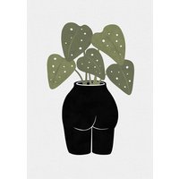 Photocircle Wandbild / Kunstdruck / Poster / Leinwand - Butt-anical Vase