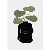 Photocircle Wandbild / Kunstdruck / Poster / Leinwand - Boob-tanical Vase
