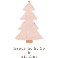 Photocircle Wandbild / Kunstdruck / Poster / Leinwand - Happy Ho Ho Ho & All That