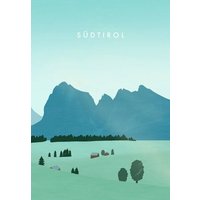 Photocircle Wandbild / Kunstdruck / Poster / Leinwand - Südtirol
