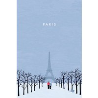 Photocircle Wandbild / Kunstdruck / Poster / Leinwand - Paris