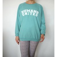 Lena Schokolade HUMANS UNITED Sweater aus Bio-Baumwolle versch. Farben