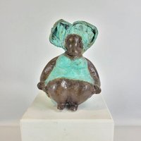 Moogoo Creative Africa Bronze-Skulptur  Moogoo Creative Africa Bronze-Skulptur