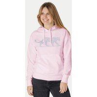 Peaces.bio - handbedruckte Biomode Bio-Damen-Kapuzensweater Leopard
