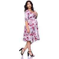 Milchshake AVA wendbares Wickelkleid aus Bambus-Viskose Jersey