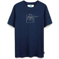 GARY MASH Shirt Quadratwurzel groß aus Biobaumwolle