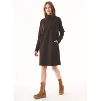 ORGANICATION Sweatkleid aus Bio-Baumwolle mit Rollkragen