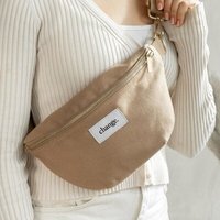 change the label Change Bum Bag, Bauchtasche Damen, Crossbody Bag aus nachhaltiger Baumwolle