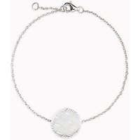 lille mus Porzellan-Armband 'Knoten' Porzellanschmuck SILBER