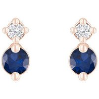Eppi Minimalistische Ohrringe mit Saphiren und Diamanten Durante
