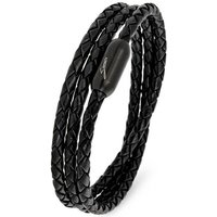 Simaru Echtleder- /Wickelarmband für Damen & Herren mit Magnetverschluss