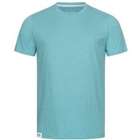 Lexi&Bö Herren Basic T-Shirt Melange aus 100 % Bio-Baumwolle