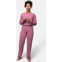 greenjama Damen Hose aus Derby-Rib, GOTS-zertifiziert
