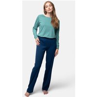 greenjama Damen Hose aus Derby-Rib, GOTS-zertifiziert