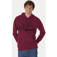 Peaces.bio - handbedruckte Biomode Herren Kapuzenpulli Landscape
