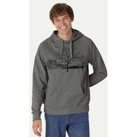 Peaces.bio - handbedruckte Biomode Herren Kapuzenpulli Landscape