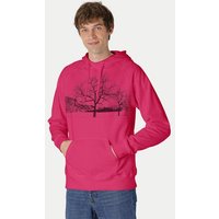 Peaces.bio - handbedruckte Biomode Herren Kapuzenpulli Landscape