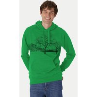 Peaces.bio - handbedruckte Biomode Herren Kapuzenpulli Landscape