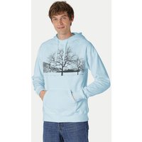 Peaces.bio - handbedruckte Biomode Herren Kapuzenpulli Landscape
