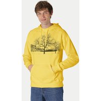 Peaces.bio - handbedruckte Biomode Herren Kapuzenpulli Landscape