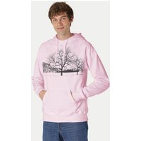 Peaces.bio - handbedruckte Biomode Herren Kapuzenpulli Landscape