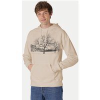 Peaces.bio - handbedruckte Biomode Herren Kapuzenpulli Landscape
