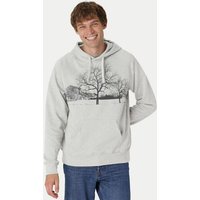 Peaces.bio - handbedruckte Biomode Herren Kapuzenpulli Landscape