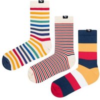Natural Vibes Bunte Socken Bio GOTS | Herren Damen Socken | Stripes