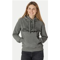 Peaces.bio - handbedruckte Biomode Damen Hoodie Landscape