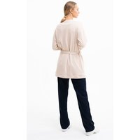 SHIPSHEIP BELTED CARDIGAN - Damen Cardigan aus Bio-Baumwoll Mix