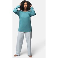 greenjama Damen Langarm-Shirt aus Derby-Rib, GOTS-zertifiziert