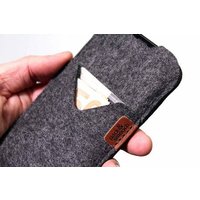 Pack & Smooch iPhone 17 / 17 Pro / 17 Pro Max / 16 / 15 / 14 / 13 / 12 / Pro / Plus / Max / Mini Filz Hülle SHETLAND (Mulesing-frei)