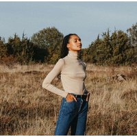 NORDLICHT Damen Rollkragenshirt aus Bio-Baumwolle DANA
