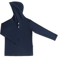 Kinder Kapuzenshirt Bio-Baumwolle Waffel Strick Kapuzenpullover 2058"Leela Cotton"