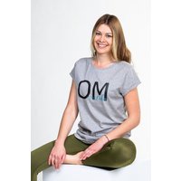 YogiLiebe Yoga OM Shirt kurzarm - Bio-Baumwolle