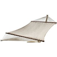 MacaMex DREAMER Doppel-Stabhängematte mit handgeknüpften Netz aus 100% Baumwolle MacaMex DREAMER Doppel-Stabhängematte mit handgeknüpften Netz aus 100% Baumwolle