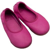 Pololo Barfuß-Ballerina aus pflanzlich gegerbtem Leder mit Gummisohle, Größen 20-34